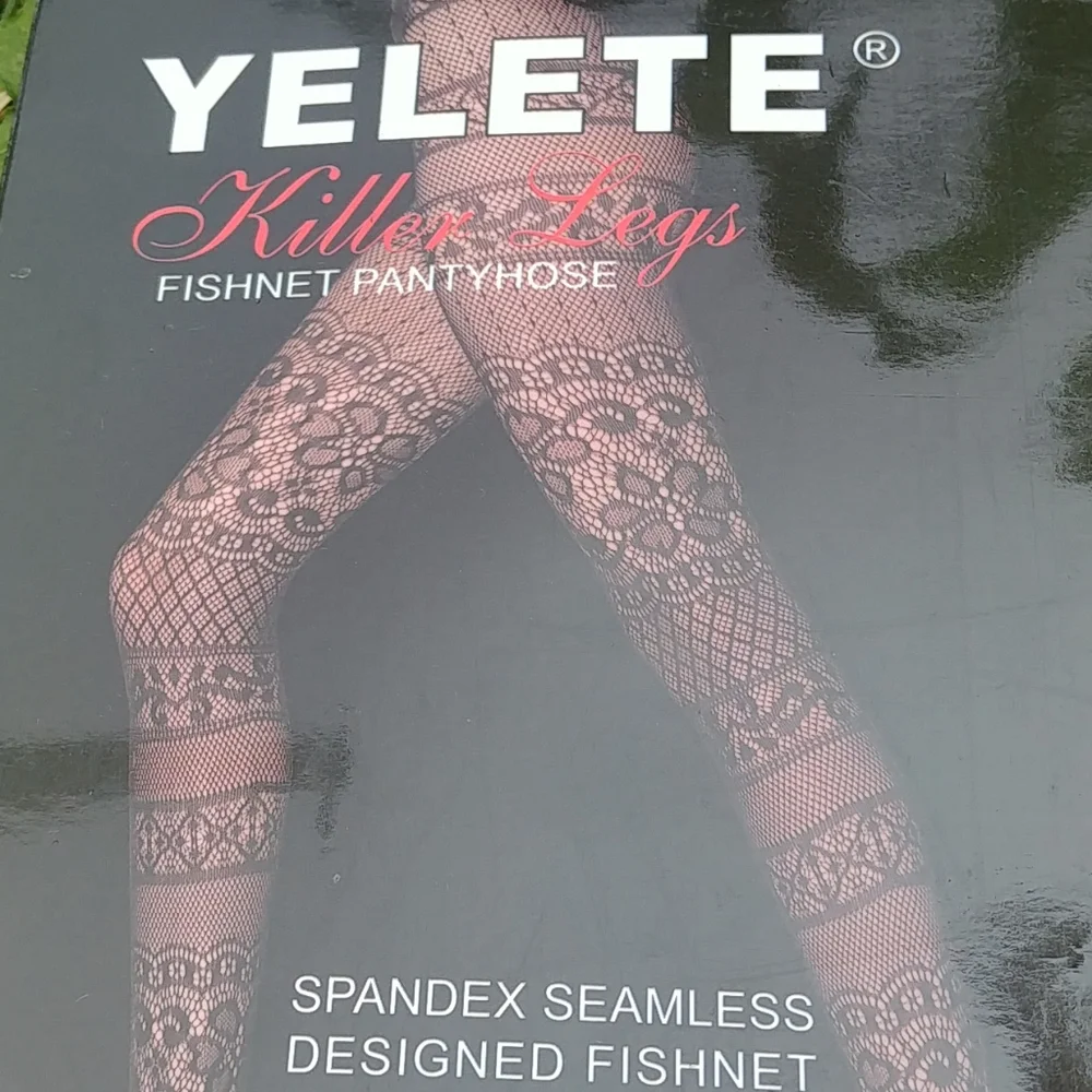 Yelete Killer Legs Fishnet/Lace Hose